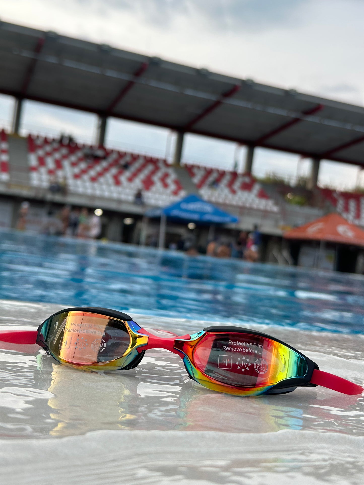 Gafas Rojas con Negro