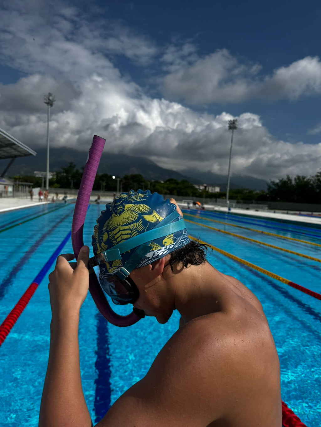 AquaMan / Gorro de Natación